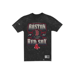 Boston Red Sox Throwback Washed Graphic Black T-Shirt