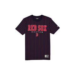 Boston Red Sox Throwback Pinstripe Varsity T-Shirt