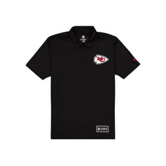 Kansas City Chiefs Black Combine Polo