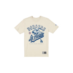 Los Angeles Dodgers Throwback Batter Chrome White T-Shirt