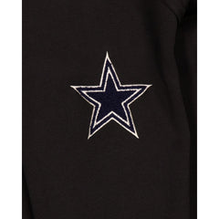 Dallas Cowboys Throwback Boucle Black Crewneck