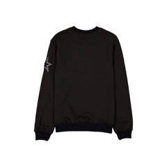 Dallas Cowboys Throwback Boucle Black Crewneck