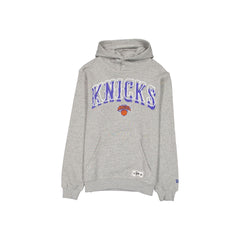 New York Knicks Heather Gray Varsity Hoodie