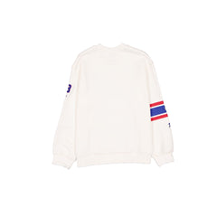 Buffalo Bills Women's Chrome White Varsity Crewneck
