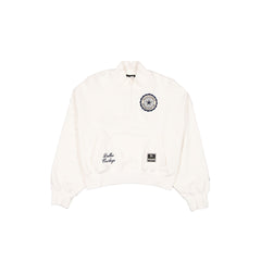 Dallas Cowboys Women's Chrome White Quarter Zip