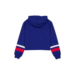 Buffalo Bills Women's Throwback Cropped Tie Hoodie
