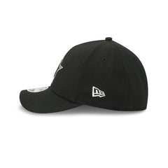Dallas Cowboys Poly Black & White 39THIRTY M-Crown A-Frame Stretch Fit Hat