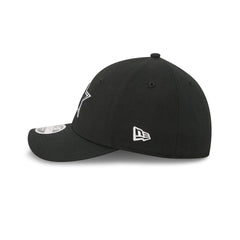 Dallas Cowboys Poly Black & White 39THIRTY M-Crown Stretch Fit Hat