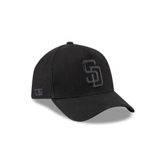 San Diego Padres Waxed Canvas Black 59FORTY A-Frame Fitted Hat