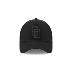 San Diego Padres Waxed Canvas Black 59FORTY A-Frame Fitted Hat