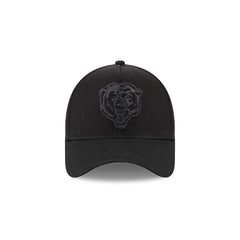 Chicago Bears Waxed Canvas Black 59FORTY A-Frame Fitted Hat