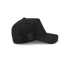 Chicago Bears Waxed Canvas Black 59FORTY A-Frame Fitted Hat