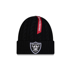 Alpha Industries x Las Vegas Raiders Cable Knit Hat