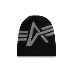 Alpha Industries x Chicago White Sox Black Beanie Hat