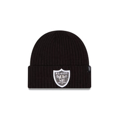 Las Vegas Raiders Rhinestone Badge Beanie Hat