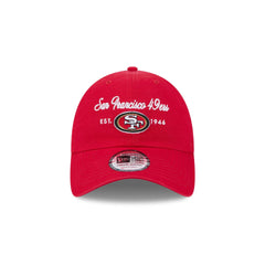 San Francisco 49ers Script Wordmark Casual Classic Adjustable Hat
