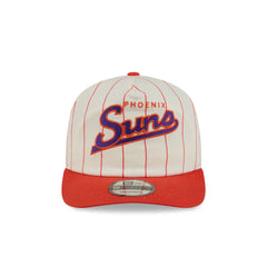 Phoenix Suns Chrome White Pinstripe 19TWENTY Snapback Hat