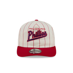 Philadelphia Phillies Chrome White Pinstripe 19TWENTY Snapback Hat