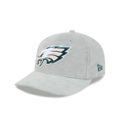 Philadelphia Eagles Light Gray Corduroy 59FIFTY Fitted Hat