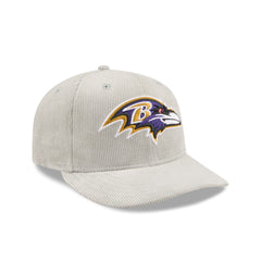 Baltimore Ravens Light Gray Corduroy 59FIFTY Fitted Hat
