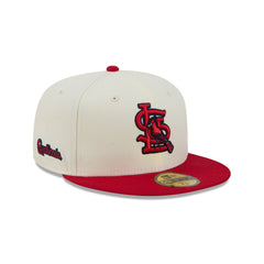 St. Louis Cardinals Deceptor Chrome White 59FIFTY Fitted Hat