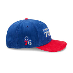 Philadelphia 76ers Two Tone Corduroy 9FIFTY Snapback Hat