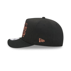 San Francisco 49ers Gold Laurel Black 9FIFTY A-Frame Snapback Hat