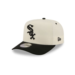 Chicago White Sox Statement Back Chrome White 9FIFTY A-Frame Snapback Hat