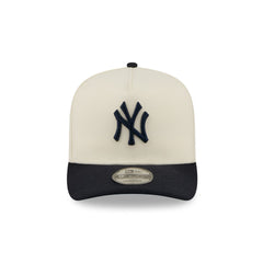 New York Yankees Statement Back Chrome White 9FIFTY A-Frame Snapback Hat