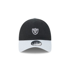 Las Vegas Raiders Mini Logo Two Tone Casual Classic Adjustable Hat