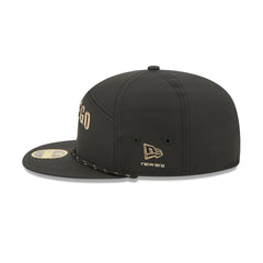 San Diego Padres Gold Logo Rope Split Panel 59FIFTY Fitted Hat