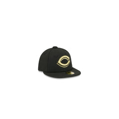Cincinnati Reds Gold Logo Mini 59FIFTY Fitted Hat