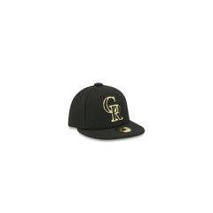 Colorado Rockies Gold Logo Mini 59FIFTY Fitted Hat