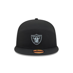 Las Vegas Raiders 2026 Sideline Split Panel 9FIFTY Snapback Hat