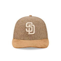 San Diego Padres Moon Brisbane Moss Brown Visor 59FIFTY Fitted Hat