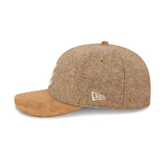 Atlanta Braves Moon Brisbane Moss Brown Visor 59FIFTY Fitted Hat