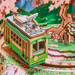 Sakura Music Box – DIY 3D Puzzle Kit