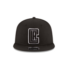 Los Angeles Clippers Basic Black 9FIFTY Snapback Hat