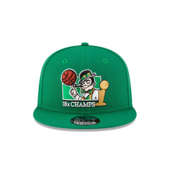 Boston Celtics 18x Champs Lucky Green 9FIFTY Snapback Hat