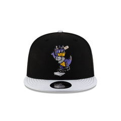 Colorado Rockies Mascot Black 9FIFTY Snapback Hat