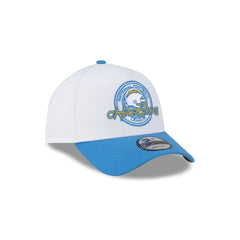 Los Angeles Chargers Crest 9FORTY A-Frame Snapback Hat