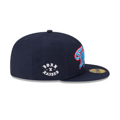 Born x Raised x Houston Texans Script 59FIFTY Fitted Hat