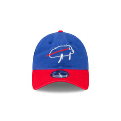 Buffalo Bills Billustration Red Visor 9TWENTY Adjustable Hat