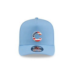 Chicago Cubs Red. White & Blue 9FIFTY A-Frame Snapback Hat