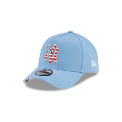 New York Yankees Red. White & Blue 9FORTY A-Frame Snapback Hat