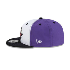 Toronto Raptors Hardwood Classics 2000s White Stitch 9FIFTY Snapback Hat
