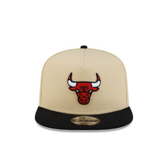 Chicago Bulls Hardwood Classics 2000s Gold 59FIFTY A-Frame Fitted Hat