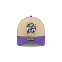 Sacramento Kings Hardwood Classics 2000s Gold 9FORTY A-Frame Snapback Hat