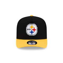 Pittsburgh Steelers Pixel 9FIFTY A-Frame Snapback Hat