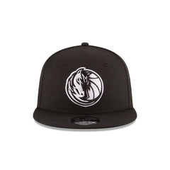 Dallas Mavericks Basic Black 9FIFTY Snapback Hat